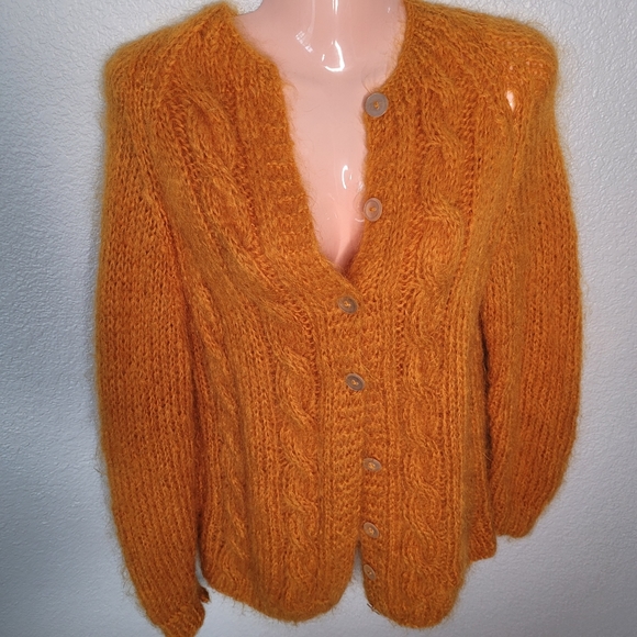 Vintage Fuzzy Knit Sweater - Picture 2 of 3